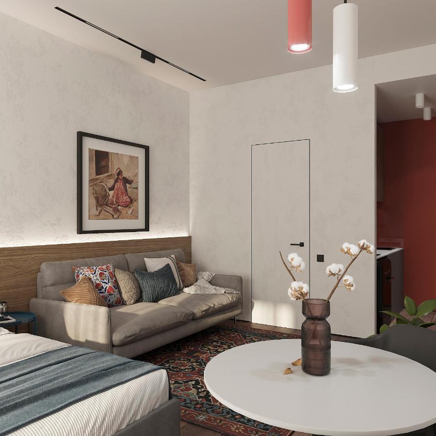 Blueloft 47 L Studio With Balcony طشقند المظهر الخارجي الصورة