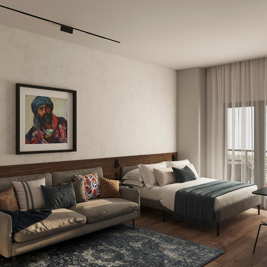 Blueloft 47 L Studio With Balcony طشقند المظهر الخارجي الصورة